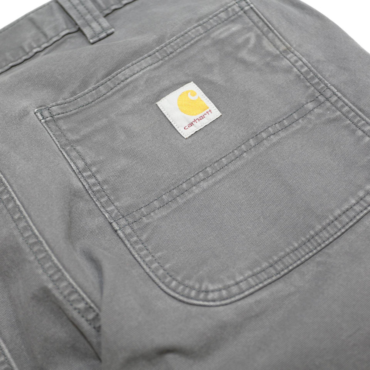 CARHARTT Mens Cotton Blend Grey Relaxed Leg Trousers W36 L30 Workwear Durable
