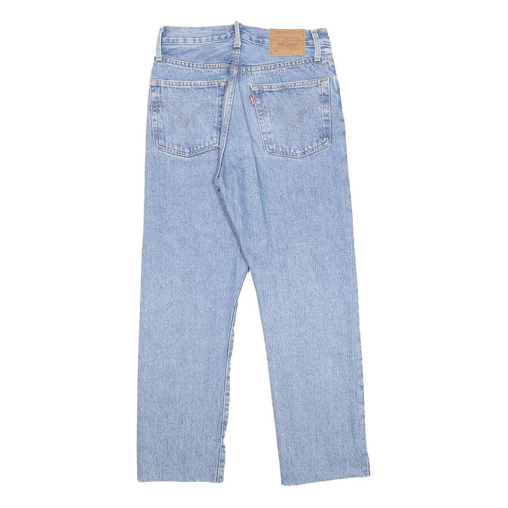 LEVI'S 501 BIG E Womens Jeans Blue Regular Straight Denim Light W25 L26 Vintage
