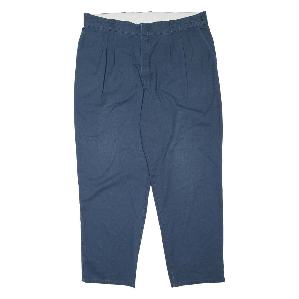 DICKIES Mens Trousers Blue Regular Tapered W40 L31