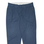DICKIES Mens Trousers Blue Regular Tapered W40 L31