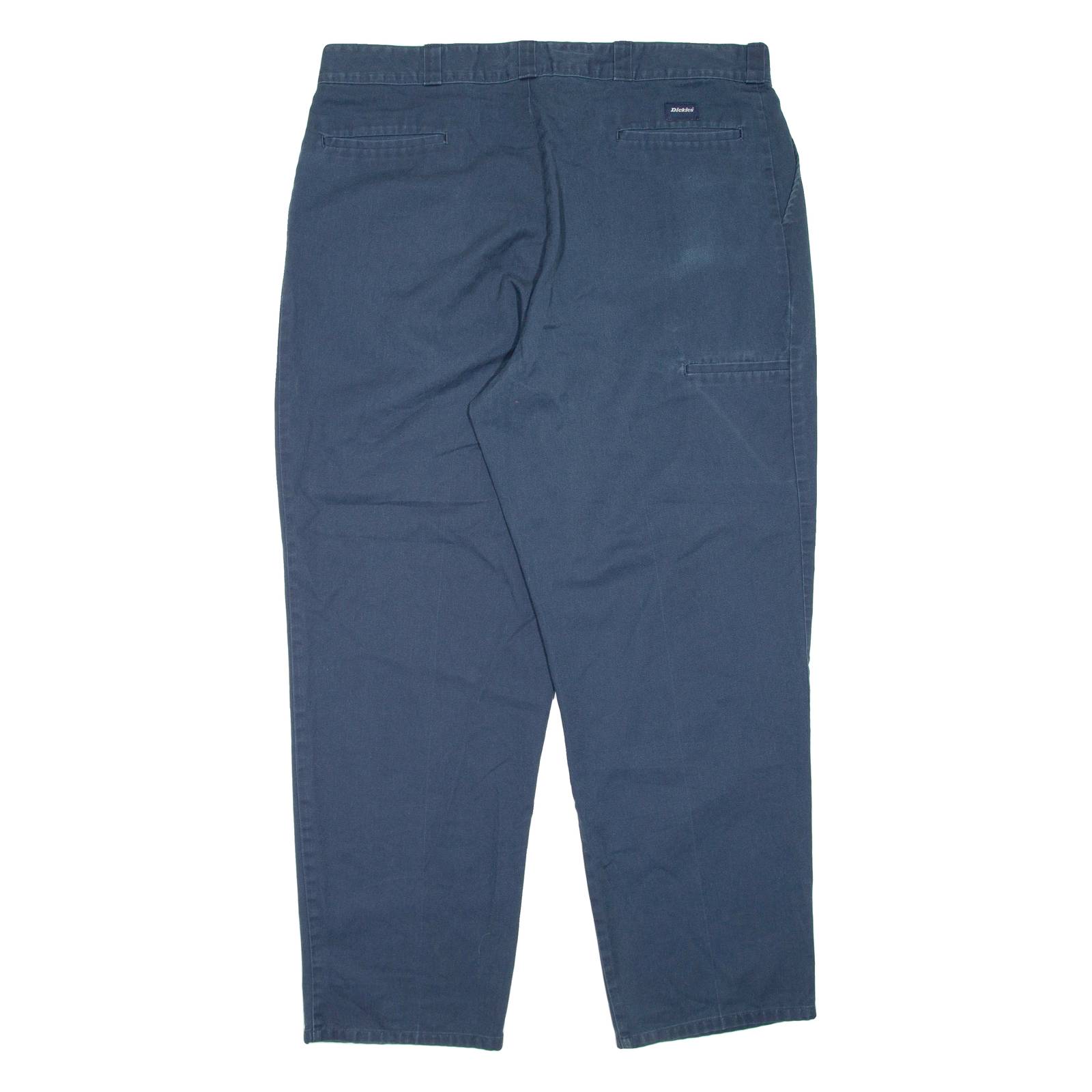 DICKIES Mens Trousers Blue Regular Tapered W40 L31