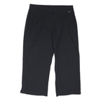 NIKE Womens Shorts Black Casual L W32 Polyamide Blend Lightweight Drawstring