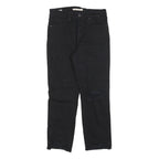 LEVI'S 724 Womens Jeans Regular Straight Denim Dark W29 L24 Distressed
