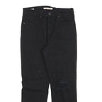 LEVI'S 724 Womens Jeans Regular Straight Denim Dark W29 L24 Distressed