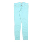 LEVI'S Womens Jeans Blue Slim Skinny Denim W29 L29 Stylish Zip Closure