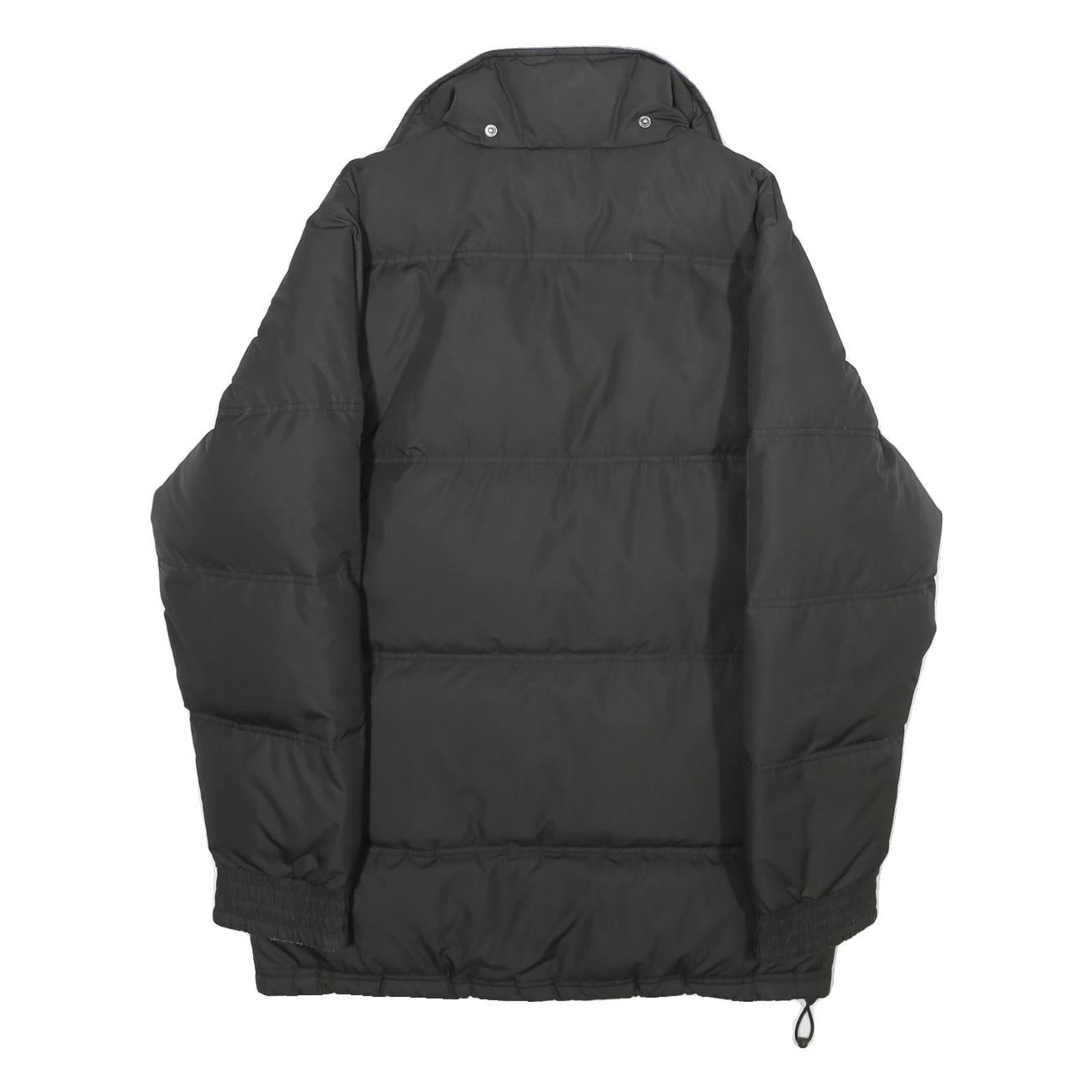 PUMA Womens Black Athletic Jacket UK 12 Zip Fleece Collar Warm Lightweight