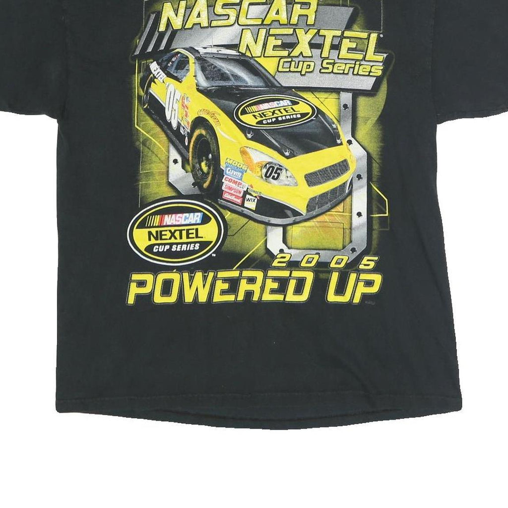 DELTA PRO WEIGHT Mens Black NASCAR Nextel Cup Series Graphic T-Shirt L Short