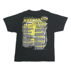 DELTA PRO WEIGHT Mens Black NASCAR Nextel Cup Series Graphic T-Shirt L Short