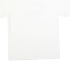 PORT & COMPANY Mens White Nevada Graphic T-Shirt L Short Sleeve Crew Neck