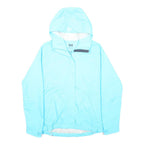 HELLY HANSEN Womens Blue Hooded Outdoor Jacket S Polyamide Waterproof Zip