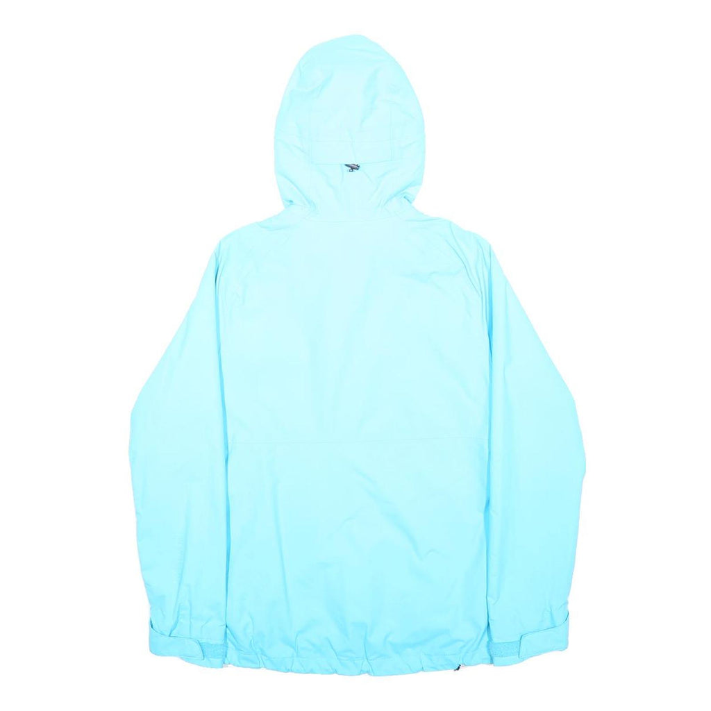 HELLY HANSEN Womens Blue Hooded Outdoor Jacket S Polyamide Waterproof Zip