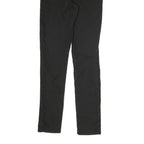 LEVI'S 721 Womens Slim Black Denim Raw Zip Jeans W28 L29 Stylish Stretch