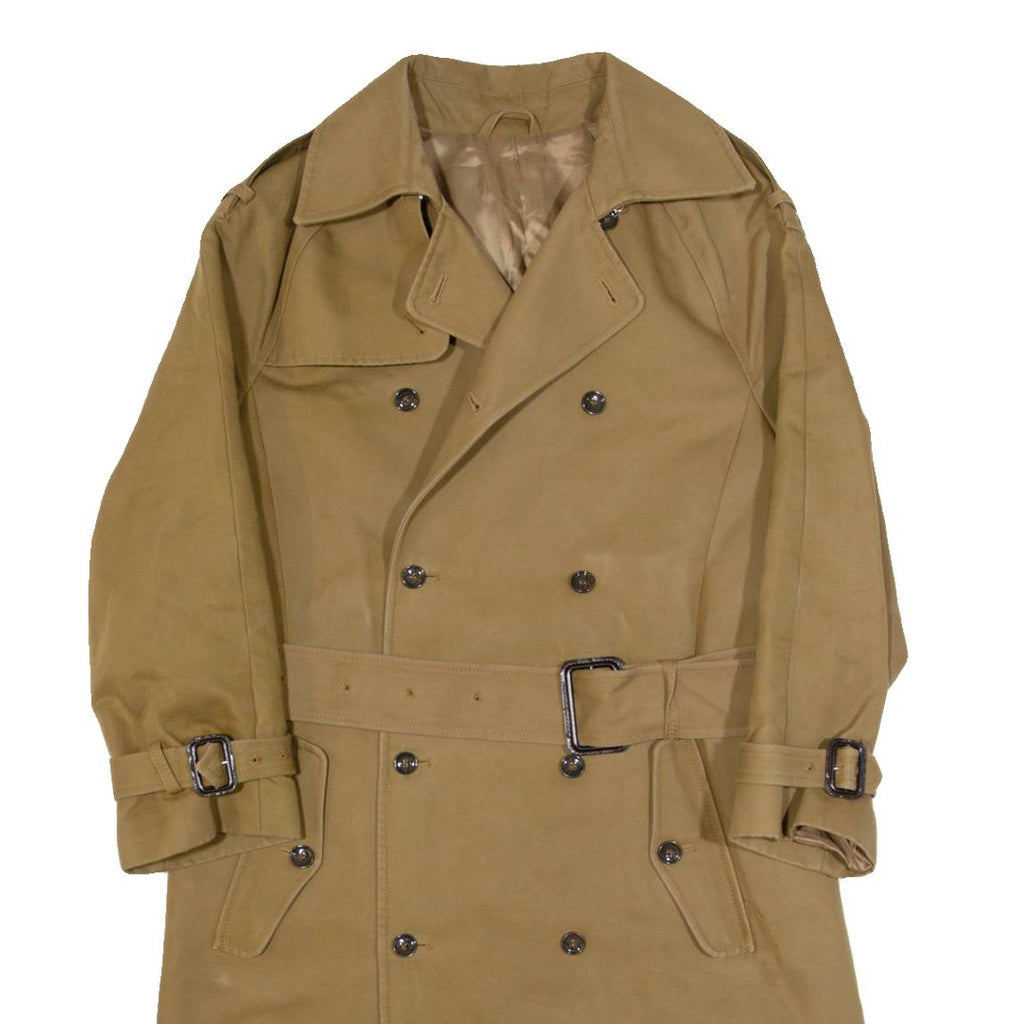 H&M Belted Womens Trench Coat Brown UK 6