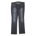 GUESS JEANS Womens Blue Regular Straight Denim Medium W36 L33 Zip Closure