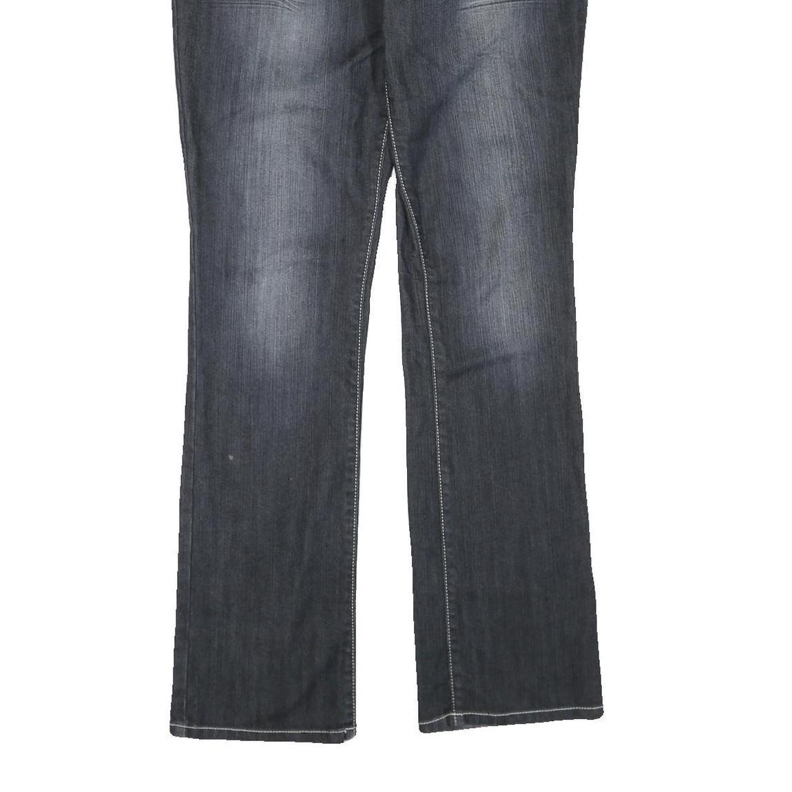 GUESS JEANS Womens Blue Regular Straight Denim Medium W36 L33 Zip Closure