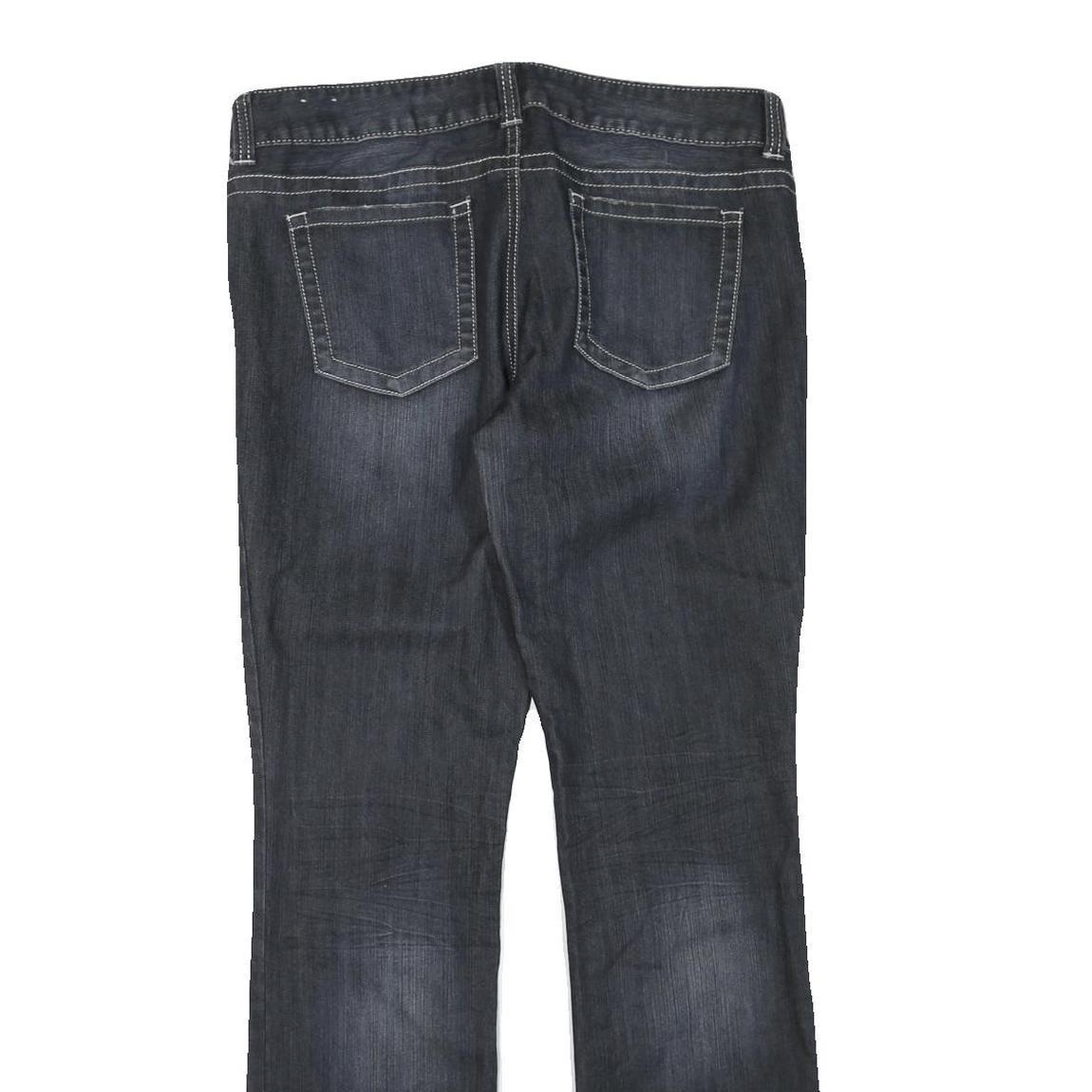 GUESS JEANS Womens Blue Regular Straight Denim Medium W36 L33 Zip Closure