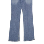 CARHARTT Womens Jeans Blue Classic Flared Denim Medium W32 L34