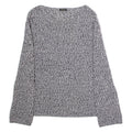 MASSIMO DUTTI Womens Jumper Black Chunky Knit XS