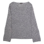 MASSIMO DUTTI Womens Jumper Black Chunky Knit XS