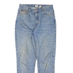 CALVIN KLEIN JEANS Womens Jeans Blue Regular Tapered Stone Wash W31 L30