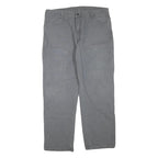 DICKIES Mens Jeans Grey Regular Straight Denim W40 L32 Workwear Utility