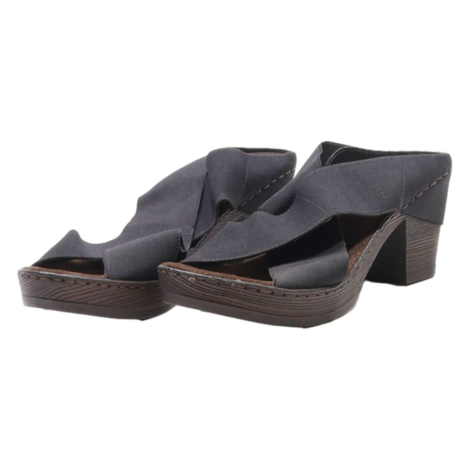RIEKER Strappy Heels Brown Synthetic Womens UK 7