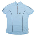 ADIDAS Mens Jersey Blue 1/4 Zip L