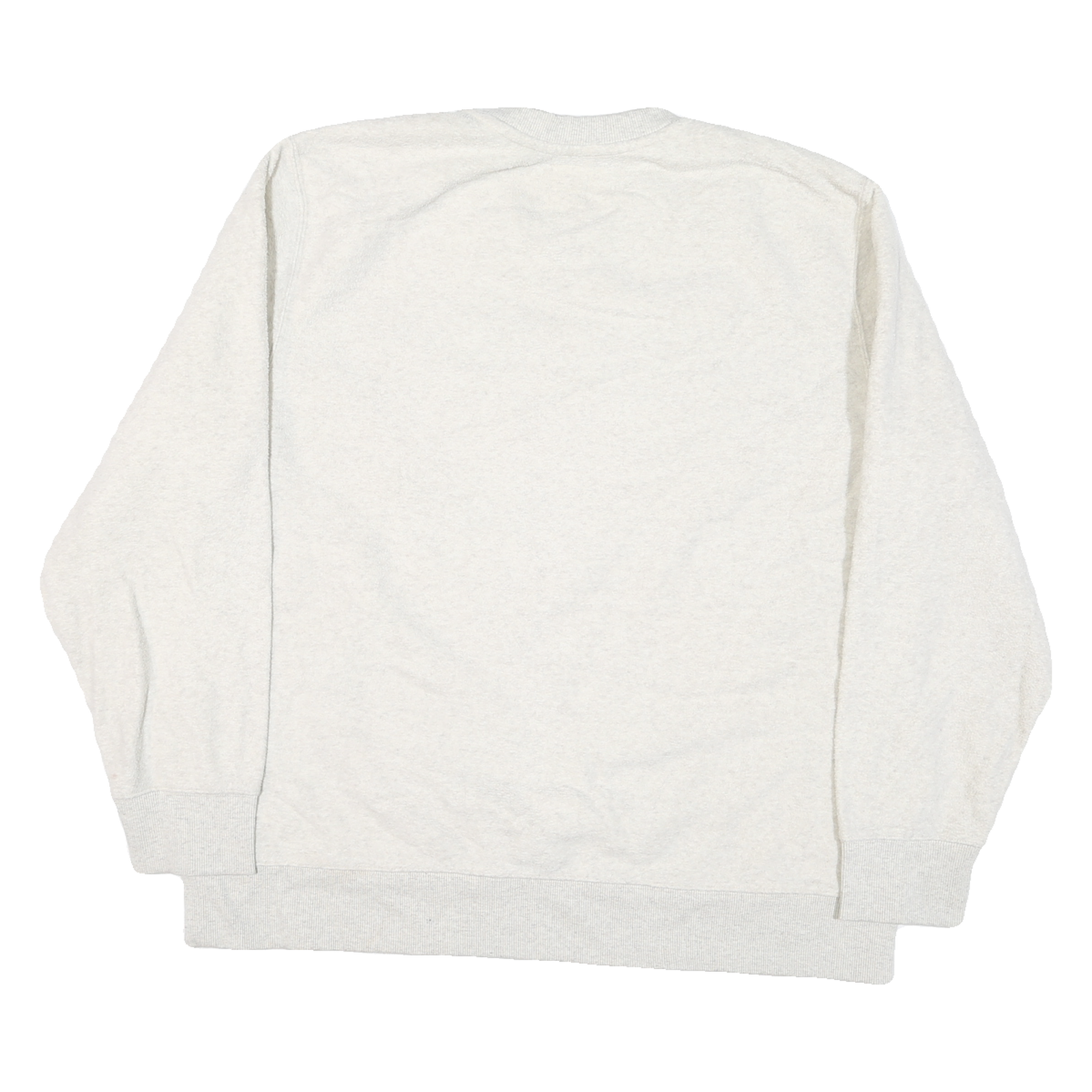 LEVI'S Womens Cream Jumper Pullover Plain Crew Neck Basic Knit XL Lightweight