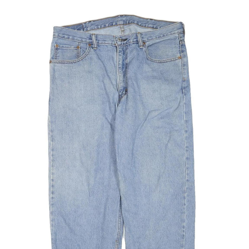 LEVI'S 550 Tapered Mens Jeans Blue Regular Denim Light W38 L32 Classic Cotton