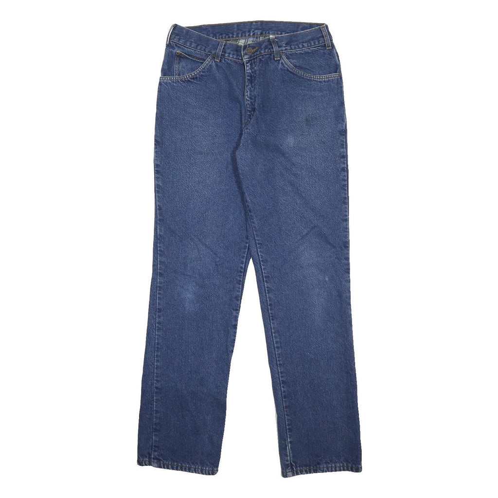 DICKIES Blanket Lined Mens Blue Regular Fit Straight Jeans W30 L31 Workwear