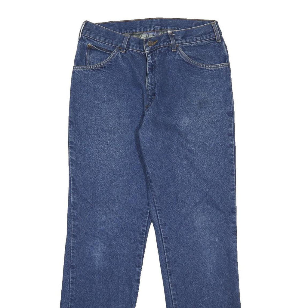 DICKIES Blanket Lined Mens Blue Regular Fit Straight Jeans W30 L31 Workwear