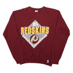 LOGO 7 Womens Maroon Redskins Crew Neck M Cotton Blend Sweatshirt NFL