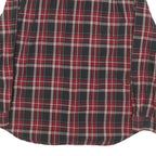 CARHARTT Mens Red & Black Check Shirt L Casual Workwear Button Down Cotton Blend