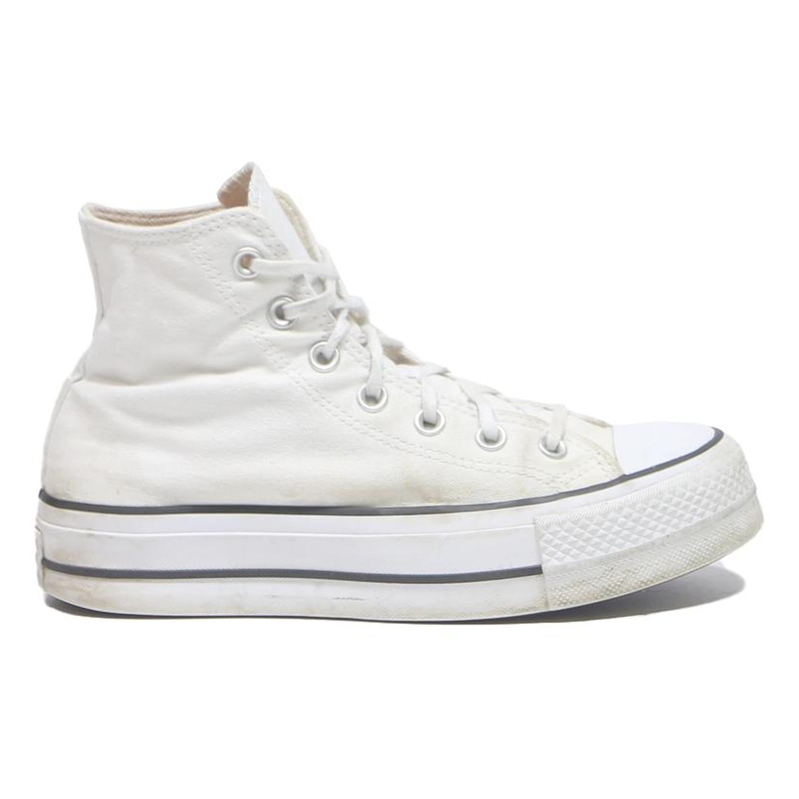 CONVERSE Chuck Taylor All Star Womens High Top Trainers White Canvas UK 5.5