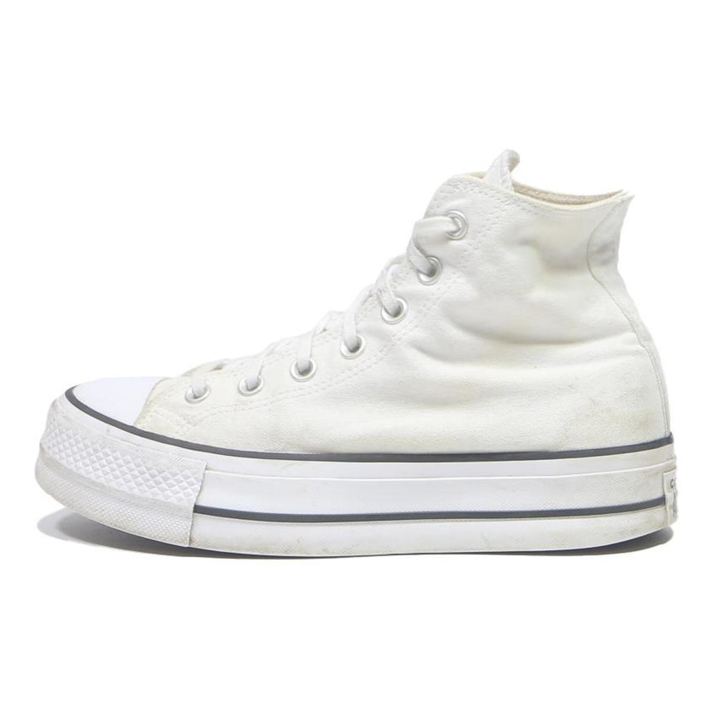 CONVERSE Chuck Taylor All Star Womens High Top Trainers White Canvas UK 5.5