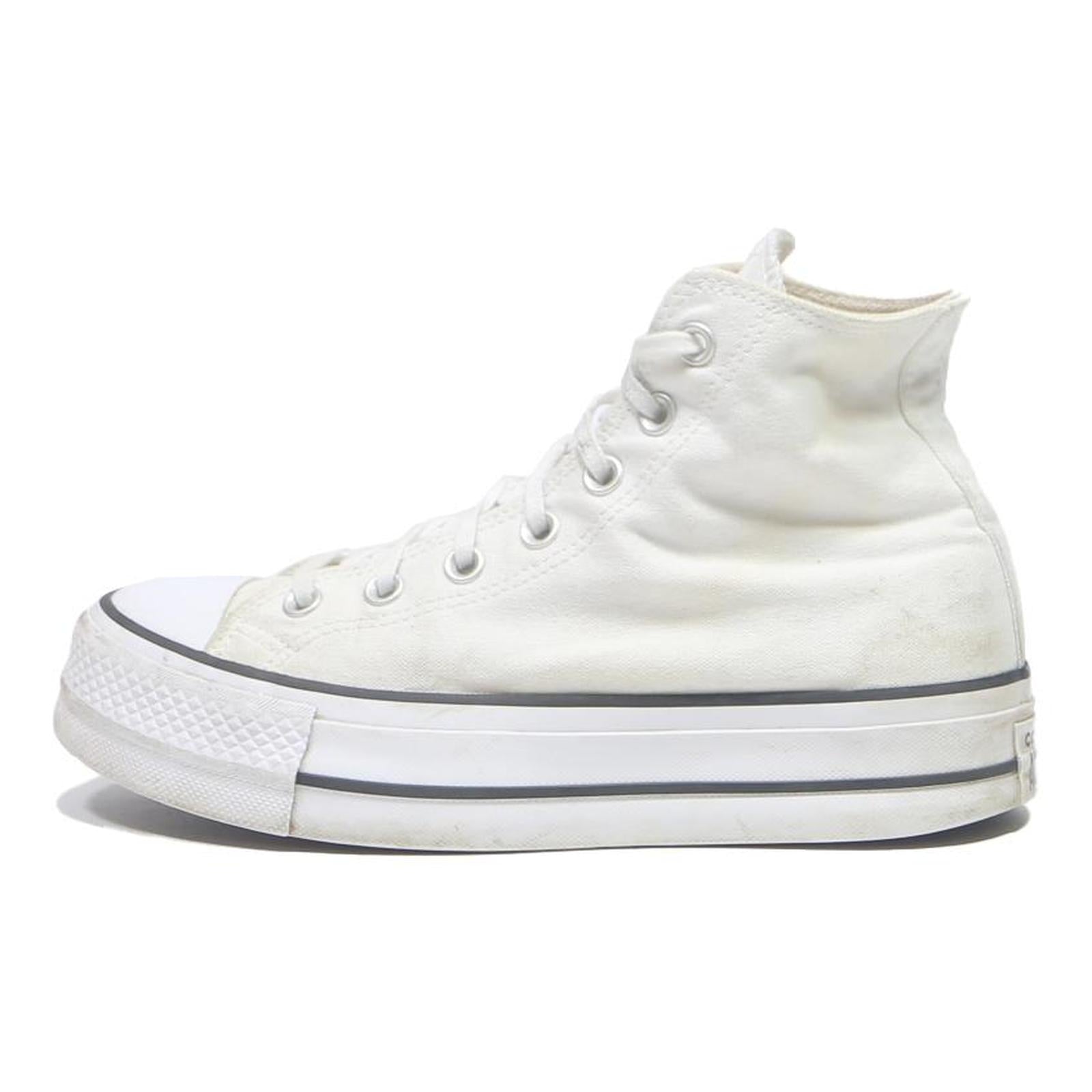 CONVERSE Chuck Taylor All Star Womens High Top Trainers White Canvas UK 5.5