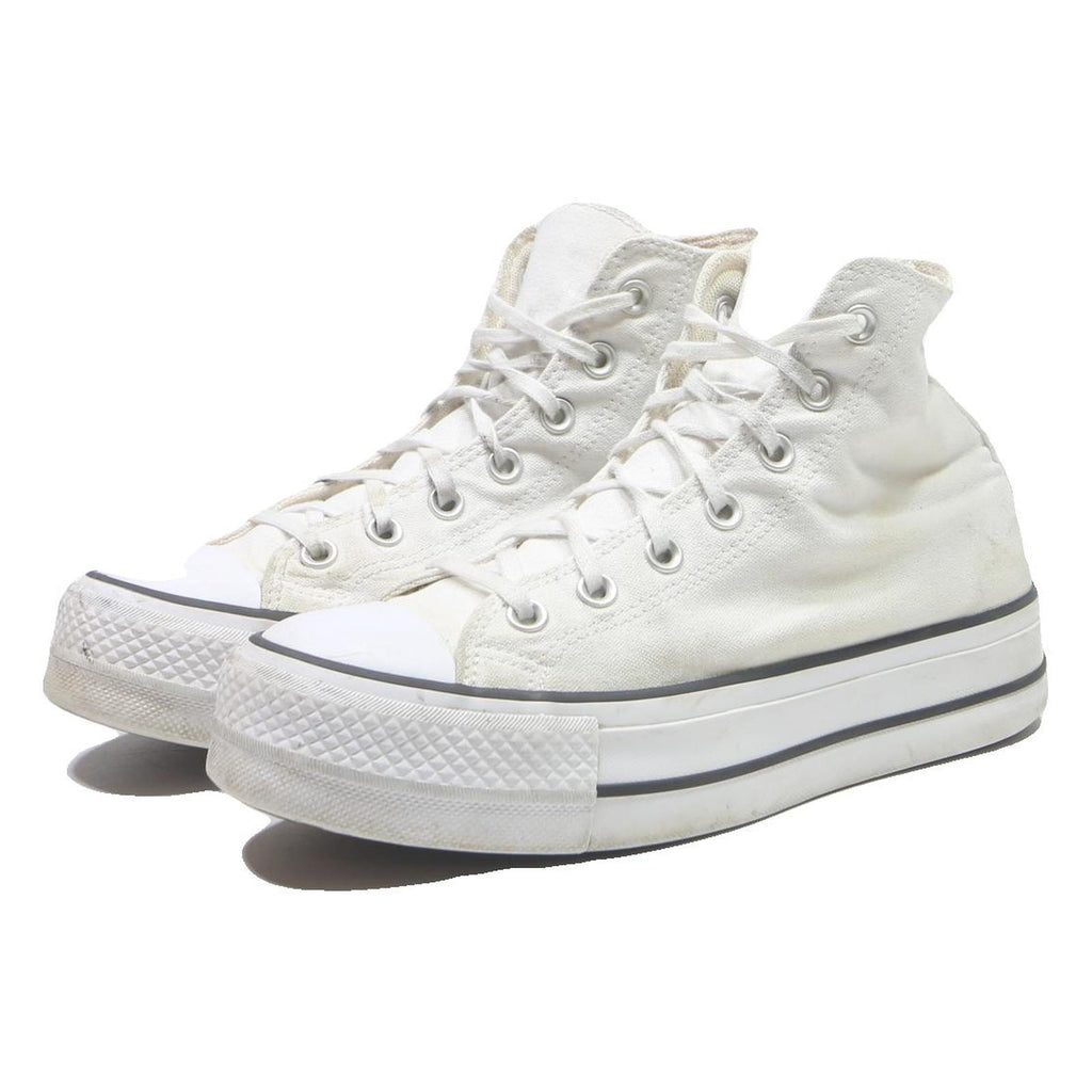 CONVERSE Chuck Taylor All Star Womens High Top Trainers White Canvas UK 5.5