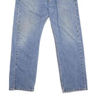 LEVI'S 505 Mens Jeans Blue Regular Straight Denim Medium W34 L29 Classic Fit