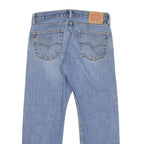 LEVI'S 505 Mens Jeans Blue Regular Straight Denim Medium W34 L29 Classic Fit