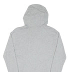 NIKE Mens Grey Hoodie XS Zip Up Lightweight Cotton Casual Sports Sweatshirt