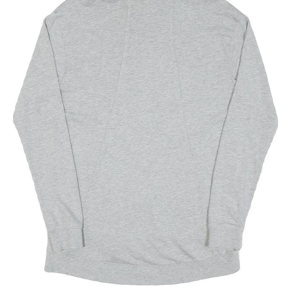 NIKE Mens Grey Hoodie XS Zip Up Lightweight Cotton Casual Sports Sweatshirt