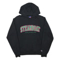CHAMPION Mens Black Steamboat Colorado Hoodie S Cotton Blend Casual Pullover