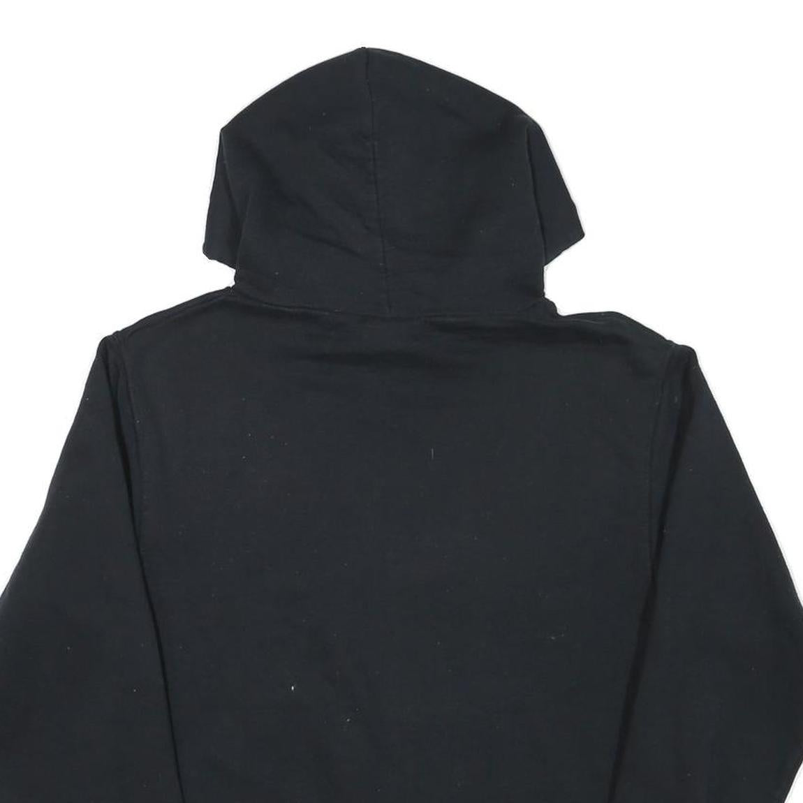 CHAMPION Mens Black Steamboat Colorado Hoodie S Cotton Blend Casual Pullover