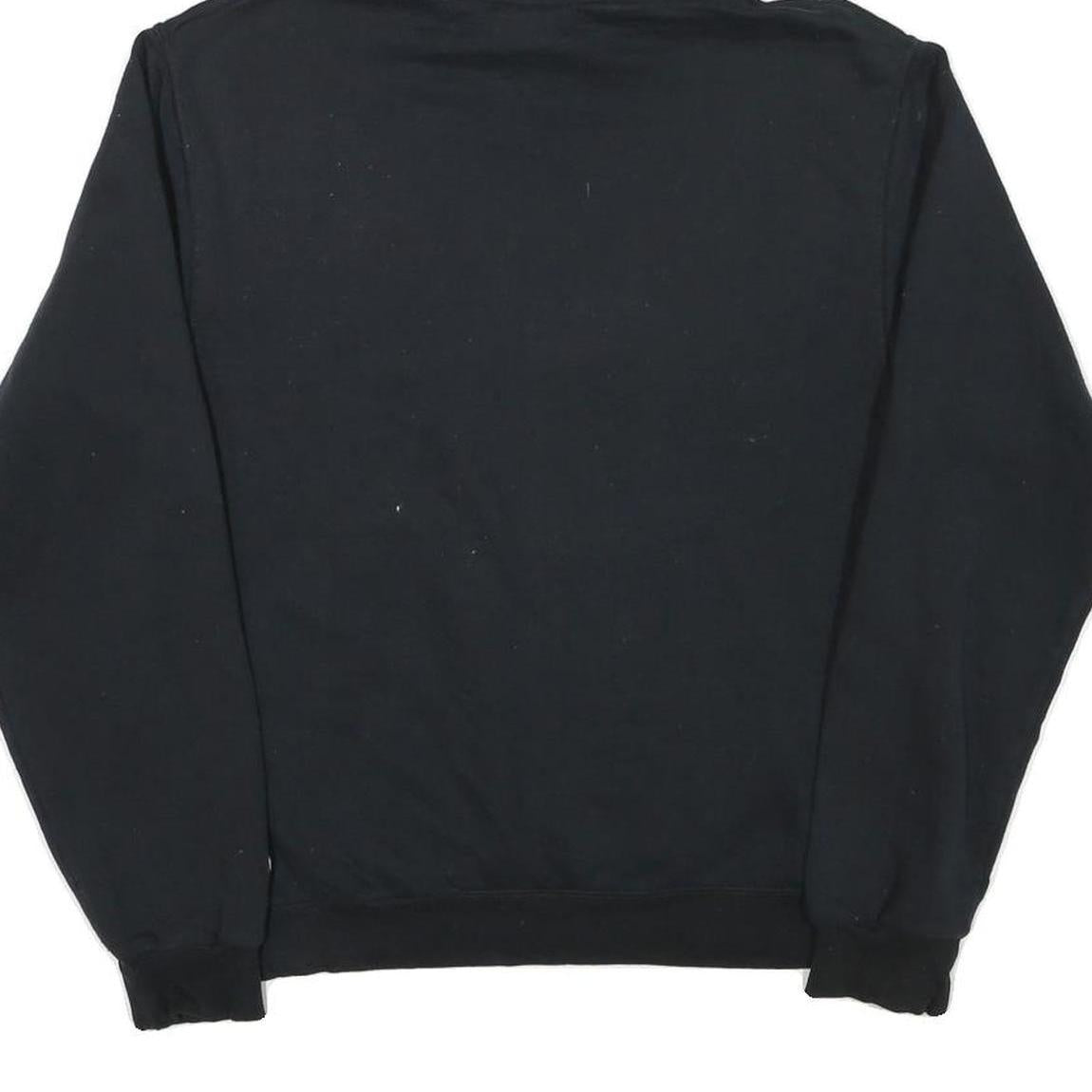 CHAMPION Mens Black Steamboat Colorado Hoodie S Cotton Blend Casual Pullover