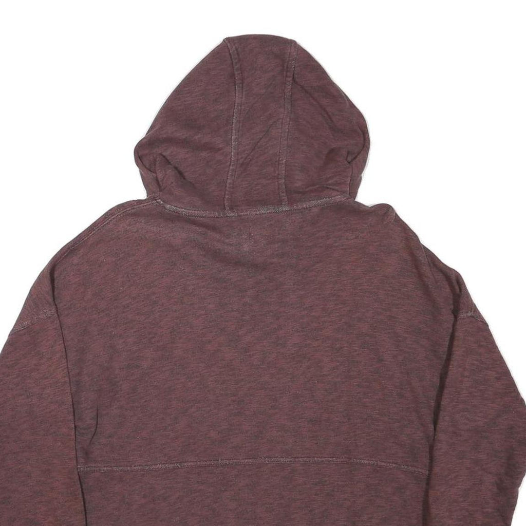 CARHARTT Womens Maroon Hoodie M Cotton Blend Pullover Casual Sweatshirt