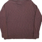 CARHARTT Womens Maroon Hoodie M Cotton Blend Pullover Casual Sweatshirt
