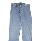 LAUREN RALPH LAUREN Womens Regular Fit Straight Denim Light Blue Jeans W30 L30