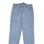 LAUREN RALPH LAUREN Womens Regular Fit Straight Denim Light Blue Jeans W30 L30