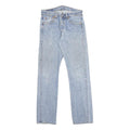 LEVI'S 501 Mens Jeans Blue Regular Straight Denim Light W29 L32 Classic Button
