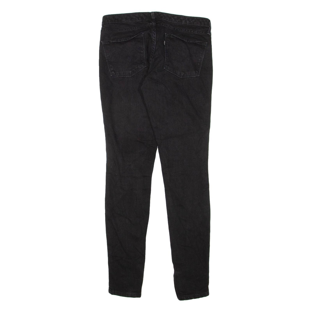 LEVI'S Womens Jeans Black Slim Skinny W29 L32